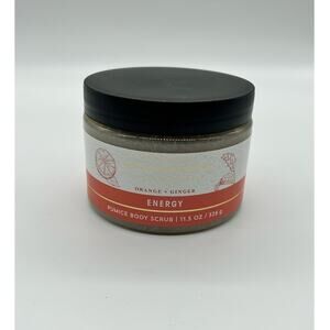 Bath Body Works Aromatherapy Pumice Body Scrub Energy Orange + Ginger 11.5 oz